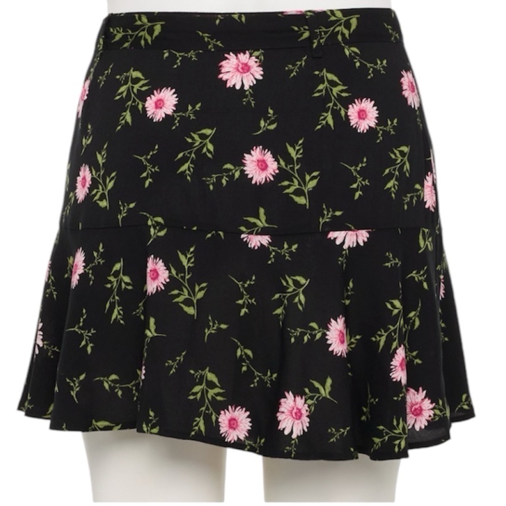 SO | Floral Mini Skirt
